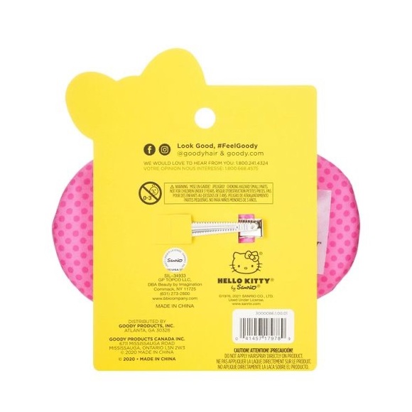 HELLO KITTY x GOODY Ltd Ed. Large Bow Clip - Picture 7 of 7